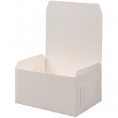 Коробка крафт, беленая 150*110*75мм