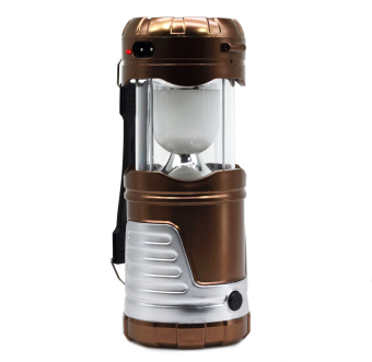 картинка Фонарь кемпинговый (GSH-7088A) аккум, солн/бат, зарядное для сотовых, двухрежимный LED) от магазина МОЛТИ