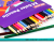 картинка Карандаши цветные DW-9010-24 Pillar 24 цв., трехгранные, заточенные, картонная упаковка от магазина МОЛТИ