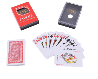 картинка Карты игральные для покера пластиковые 54 карты от магазина МОЛТИ