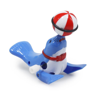 картинка Игрушка 1412-ТЮ7 заводной тюлень с мячиком в и/у 7*6 см.  от магазина МОЛТИ