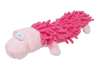 картинка Мягкая игрушка РТ256-СВ для собак Свинка с пищалкой 25 см. и шуршащие ножки. от магазина МОЛТИ