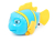 картинка Игрушка 086-2 Рыба на веревке со звуком 17,5*8*10см. от магазина МОЛТИ