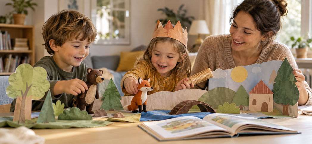 Домашний театр по мотивам любимой книги