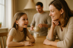 Как стать родителем, рядом с которым ребёнок раскрывается, а не сжимается