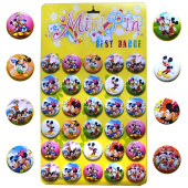 Значок 98-7-М (30 ПЛ) Микки 4,5х0,4х4,5см