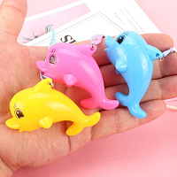 Подвеска JL-16  светящийся дельфин 7х5см.  пластик