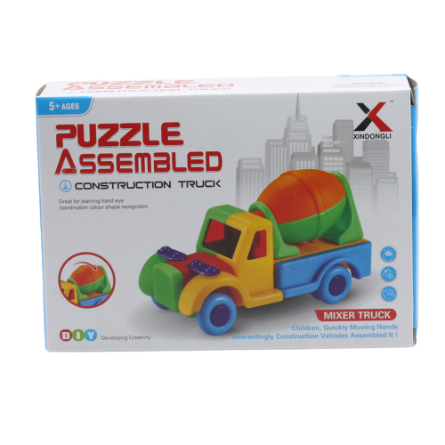 Конструктор пластиковый цементовоз 11*15 см. арт. F 2245