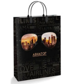 ПЛР сумка 30х40 150 мкм "Авиатор" лам. (40/10)