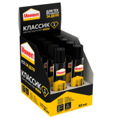 Клей универсальный МОМЕНТ - 1, 30мл, в шоу-боксе, 873854