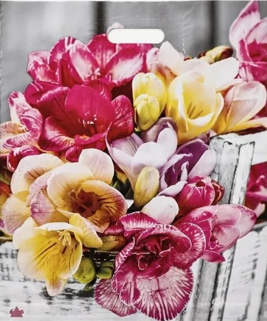 ПР 38х45 60мкм "Цветочная симфония"  Глян 500/пак