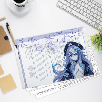 картинка Папка-конверт с кнопкой ERICH KRAUSE "Manga Girls", А4, до 120 л., ассорти, 0,18 мм, 61156 от магазина МОЛТИ