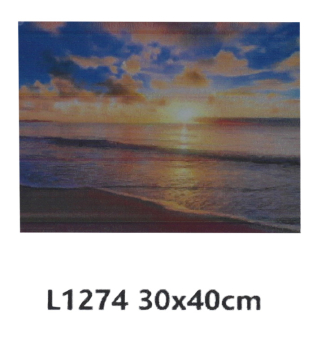 картинка Алмазн. живопись 40*30 ПОЛНОЕ Морской закат L1274 от магазина МОЛТИ