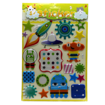 картинка Наклейка декоративно-интерьерная объемная мягкая Vv от магазина МОЛТИ