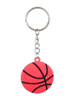 картинка Брелоки  081222-10  резиновые баскетбольный мяч 4 см. от магазина МОЛТИ