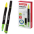картинка Текстовыделитель двусторонний BRAUBERG, ЖЕЛТЫЙ/ЗЕЛЕНЫЙ, линия 1-4 мм, 150841 от магазина МОЛТИ