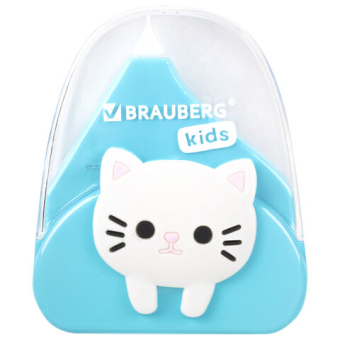 картинка Корректирующая лента BRAUBERG KIDS "Котенок", 5 мм х 6 м, корпус ассорти, блистер, 272494 от магазина МОЛТИ