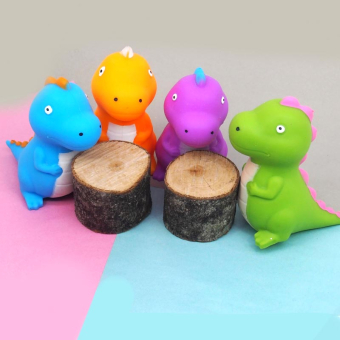 картинка Антистресс  2906-4 (12) Динозаврики 10х8х6см в и/у резина от магазина МОЛТИ
