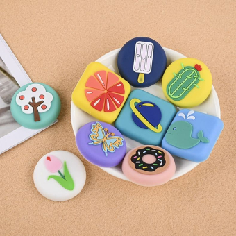 картинка Стопер 250822-23 детский Кораблик декоративный клеющий 4х4 см. от магазина МОЛТИ