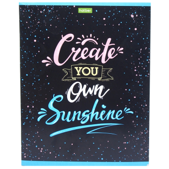 картинка Тетрадь КЛЕТКА 96л. 23181 Настройся на позитив от магазина МОЛТИ