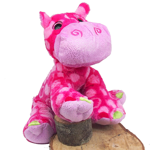 Мягкая игрушка 13-1 Бегемот 23х29х14см
