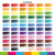 картинка Карандаши цветные, BRAUBERG KIDS, 72 цвета, трехгранные, грифель мягкий 3 мм, 181947 от магазина МОЛТИ