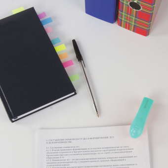 картинка Степлер №10 BRAUBERG "Original", до 12 листов, с антистеплером, бирюзовый, 227765 от магазина МОЛТИ