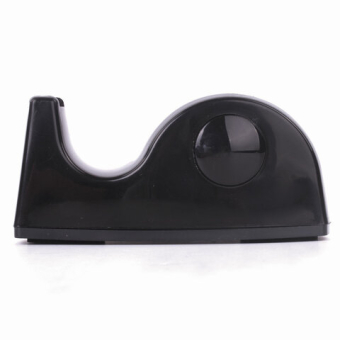 картинка Диспенсер для клейкой ленты BRAUBERG настольный, утяжеленный, средний, черный, 11,8х5х5 см, 440142 от магазина МОЛТИ