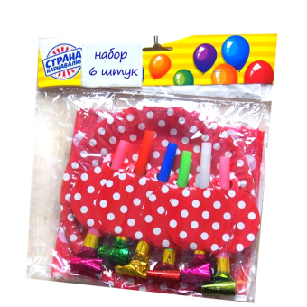 картинка Праздничный набор одноразовый посуды от магазина МОЛТИ