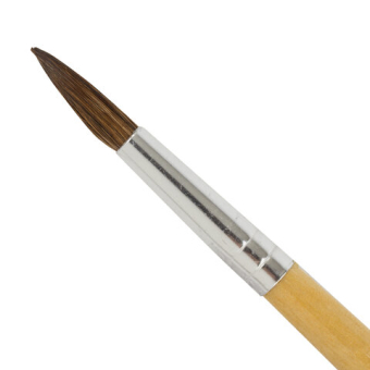 картинка Кисть BRAUBERG, пони, круглая, № 6, 200192 от магазина МОЛТИ