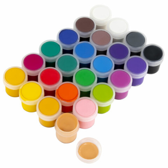 картинка Гуашь BRAUBERG KIDS "NEW", 24 цвета по 10 мл, 192370 от магазина МОЛТИ