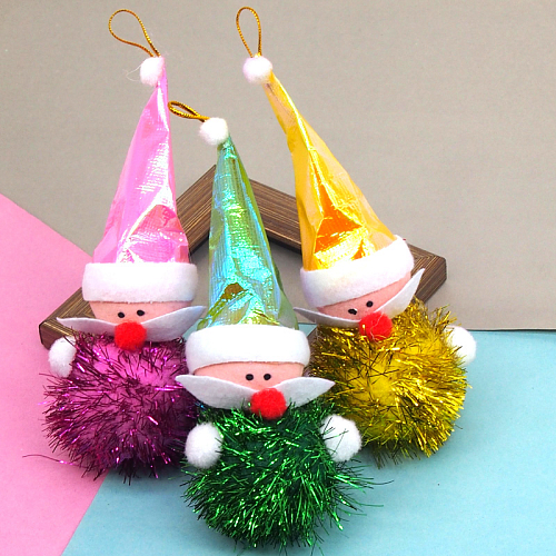 Подвеска на елку A 93 гном цветной