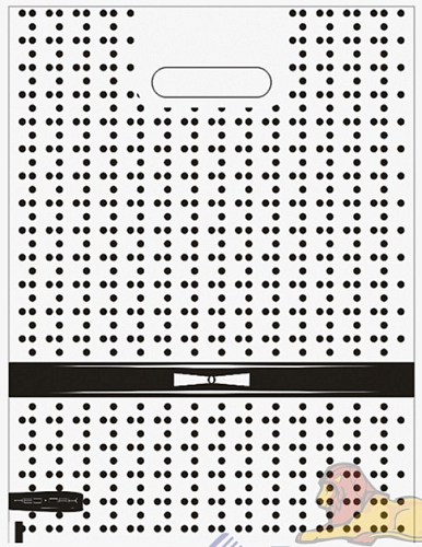 ПР 30х40 60мкм "Мужской Уайт" Глянец 500/пак ЛАМ