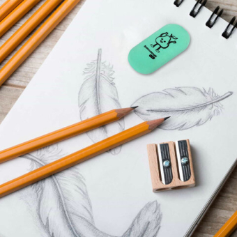 картинка Ластик BRAUBERG KIDS "Fruits", 50х23х10 мм, пастельные цвета ассорти, 272674 от магазина МОЛТИ