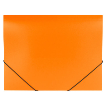 картинка Папка на резинках BRAUBERG "Office", оранжевая, до 300 листов, 500 мкм, 228084 от магазина МОЛТИ
