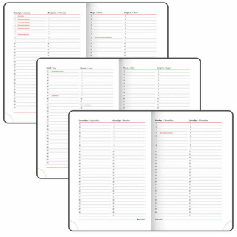 картинка Ежедневник недатированный А5 (138х213 мм), BRAUBERG VISTA, под кожу, гибкий, 136 л., "Jazz", 112044 от магазина МОЛТИ