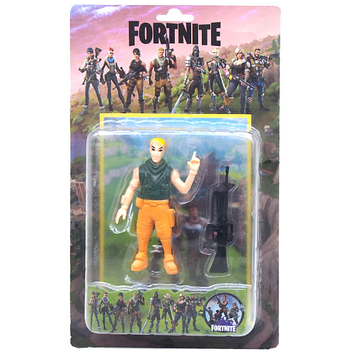 Игрушка фигурка солдата в блистаре "фортнайт" 9х1,5х5см