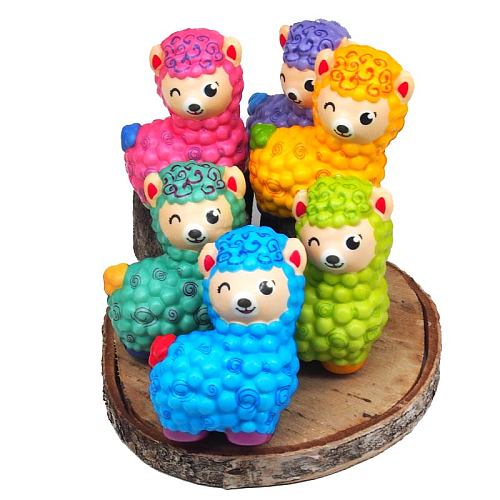 Сквиш АК-25/1976-10 (12)  Лама в и/у 10х4х6см