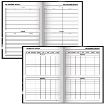 картинка Ежедневник учителя специализированный А5 215х145 мм, BRAUBERG, твердая обложка, 144 л., "Яблоко", 129235 от магазина МОЛТИ