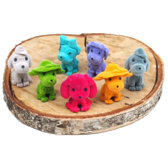 картинка Антистресс-фигурка 2778-3 (200) Собачка бархат(4см) в и/у от магазина МОЛТИ