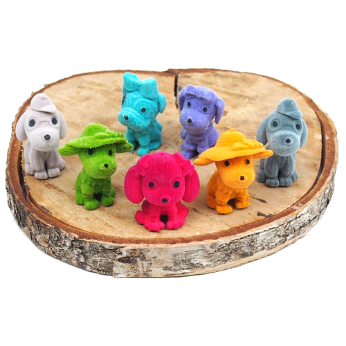 Антистресс-фигурка 2778-3 (200) Собачка бархат(4см) в и/у