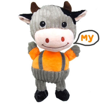 картинка Мягкая игрушка 13-10 Бык в штанах 29х12х14см от магазина МОЛТИ