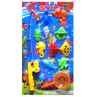 картинка Игра 2768-11/226 рыбалка 12 предметов в и/у 51х4х27см 3+ пластик+магнит от магазина МОЛТИ