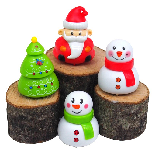 Игрушка DD8897/2506-1 инерционный Новый Год 6*,5см.