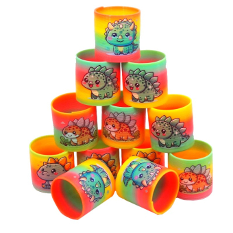 картинка Радуга-пружинка 929-2 (12) круглая с Дино 6,5х6х6см пластик от магазина МОЛТИ