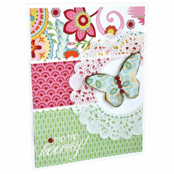 картинка Цветная WASHI-бумага для декора "ЛЕТО", 15х15 см, самоклеящаяся, 12 листов, 6 дизайнов, ОСТРОВ СОКРОВИЩ, 661720 от магазина МОЛТИ