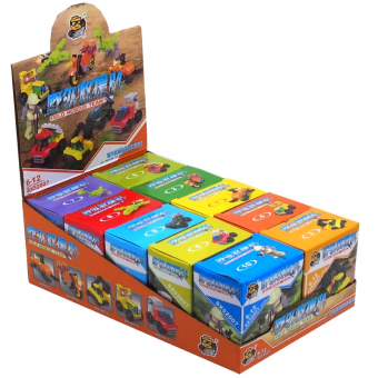 картинка Конструктор 52007 (10) Техника микс 7х4,5х7см РС20+ 6+ пластик от магазина МОЛТИ