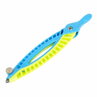 картинка Готовальня ЮНЛАНДИЯ, 2 предмета: пластиковый циркуль 120 мм, грифель, пенал, 210656 от магазина МОЛТИ