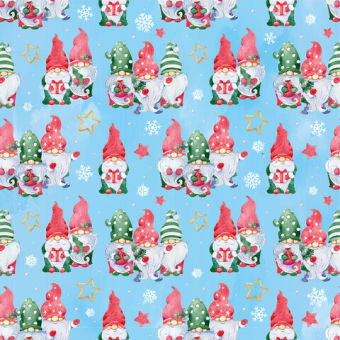 картинка Бумага упаковочная новогодняя "Веселый Новый Год", 70х100 см, 10 дизайнов ассорти, ЗОЛОТАЯ СКАЗКА, 592563 от магазина МОЛТИ