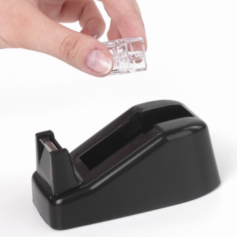 картинка Диспенсер для клейкой ленты BRAUBERG настольный, утяжеленный, средний, 440014 от магазина МОЛТИ